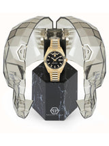 Philipp Plein Men 42 mm Size Black Dial Analog Watch PWPNA0424