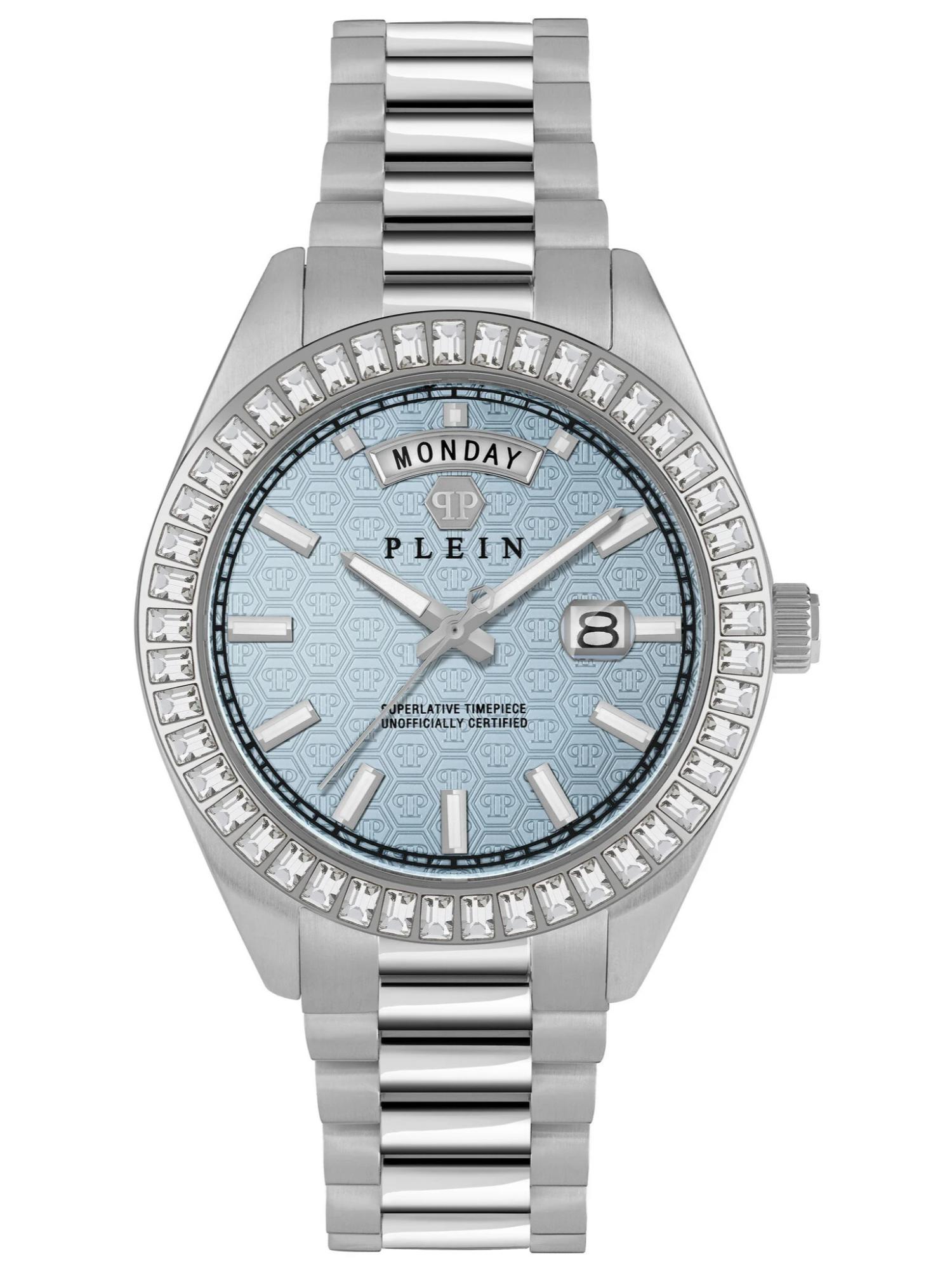 Philipp Plein Men 42 mm Size Blue Dial Analog Watch PWPNA0524
