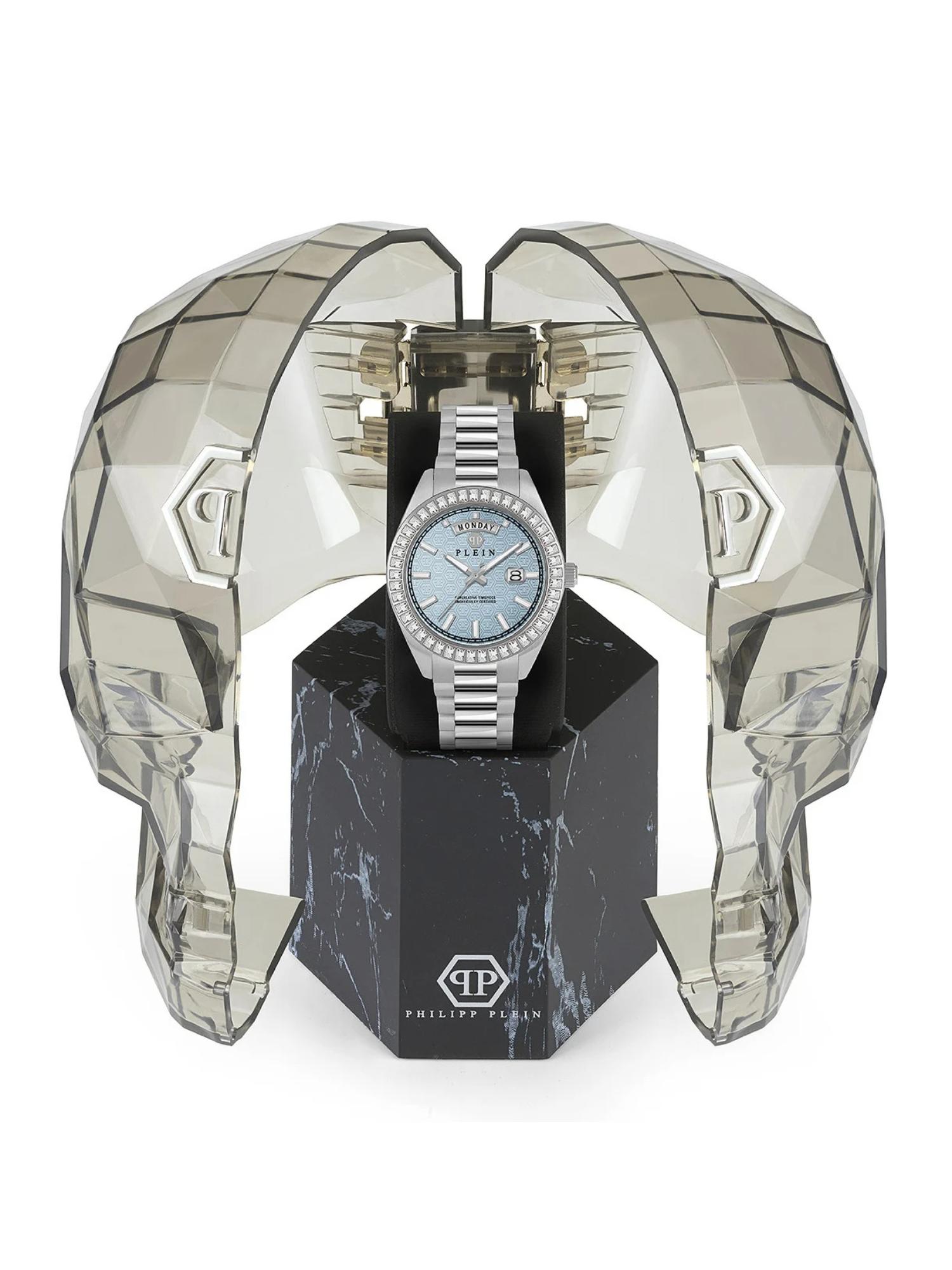 Philipp Plein Men 42 mm Size Blue Dial Analog Watch PWPNA0524