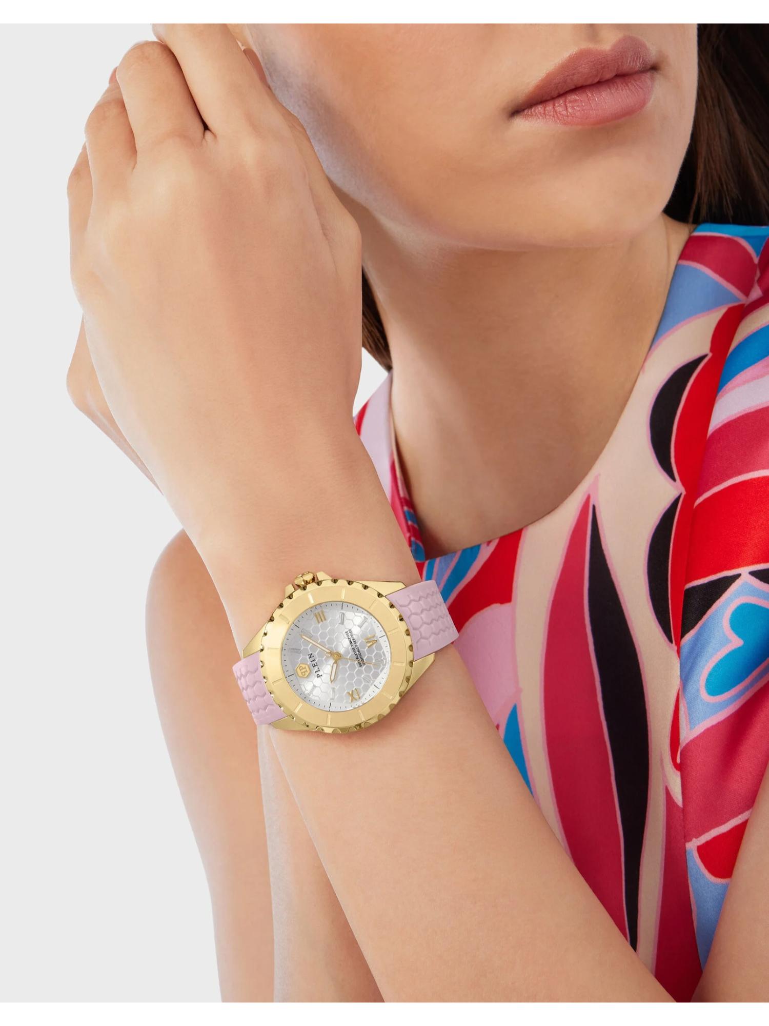 Philipp Plein Women 38 mm Size White Dial Analog Watch PWPOA0224