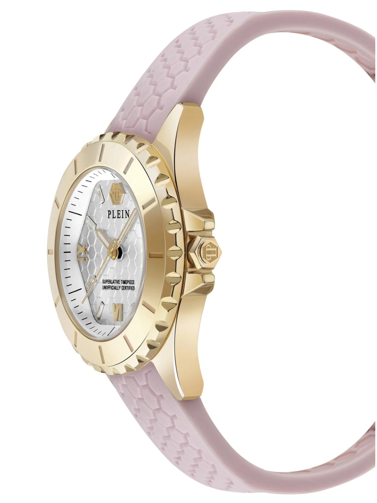Philipp Plein Women 38 mm Size White Dial Analog Watch PWPOA0224
