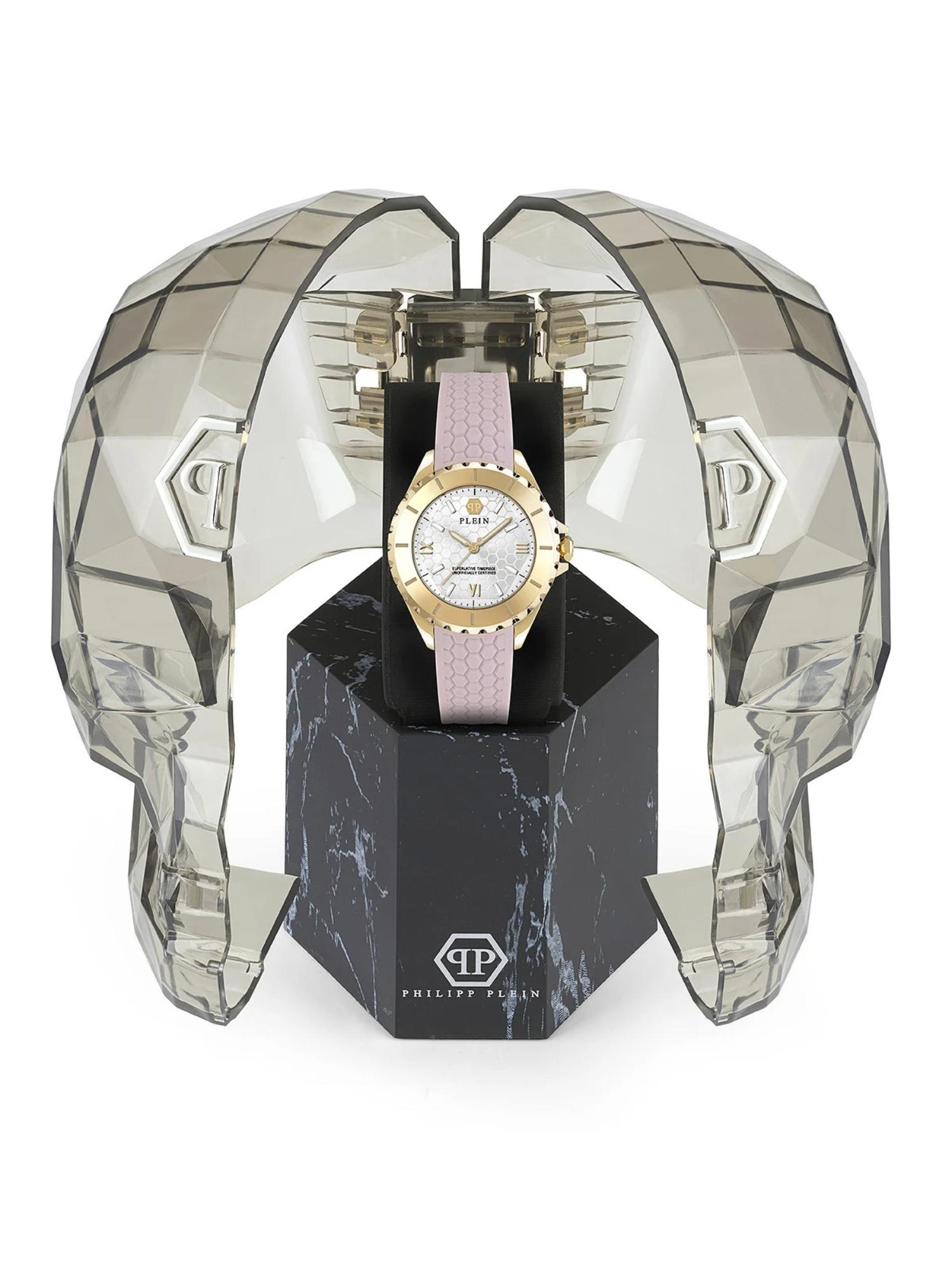 Philipp Plein Women 38 mm Size White Dial Analog Watch PWPOA0224
