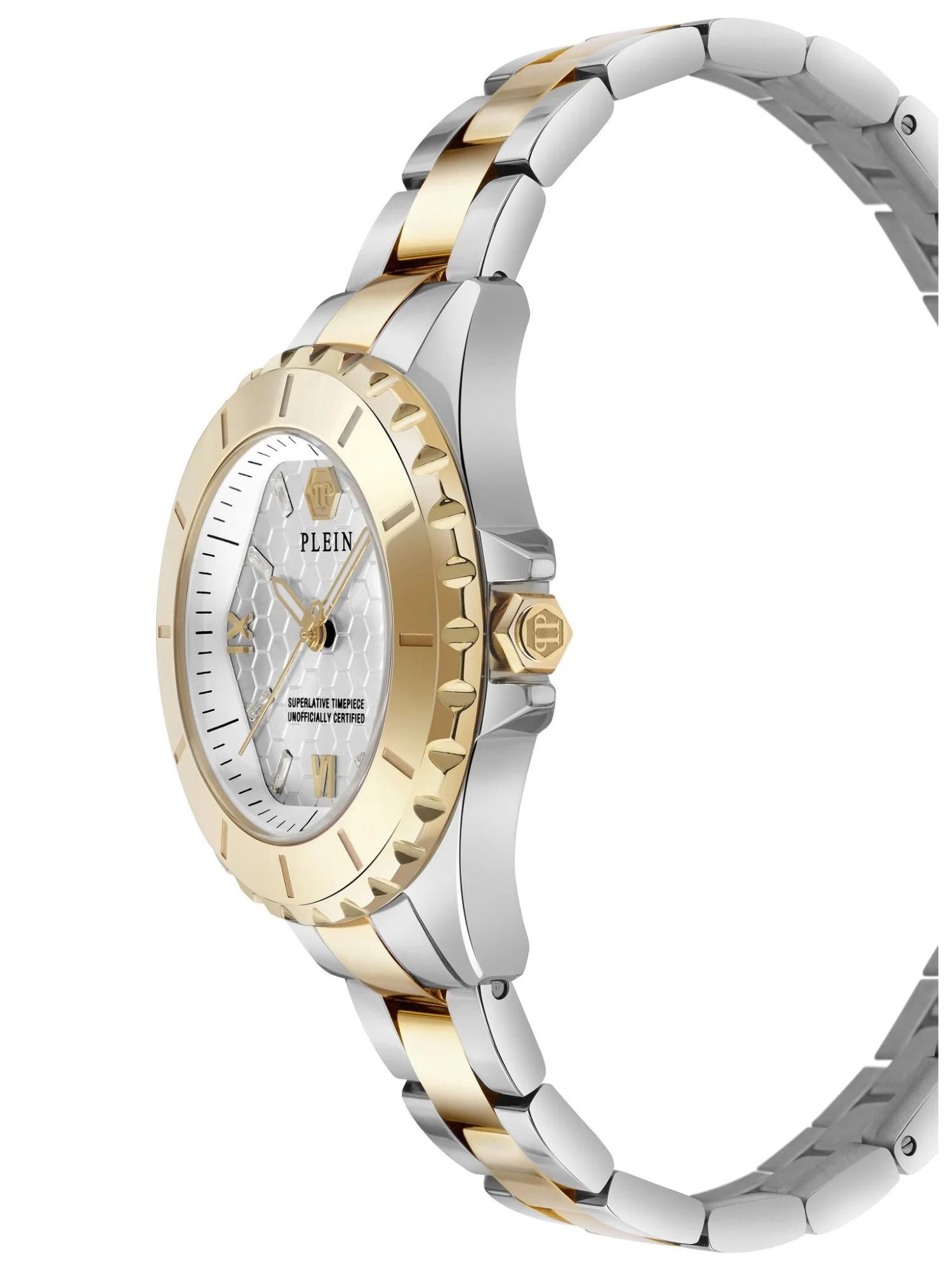 Philipp Plein Women 38 mm Size White Dial Analog Watch PWPOA0424