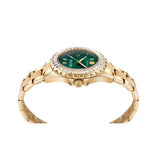 Philipp Plein Date Superlative 38 mm Green Dial Analog Women Watch PWPOA0924