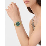 Philipp Plein Date Superlative 38 mm Green Dial Analog Women Watch PWPOA0924