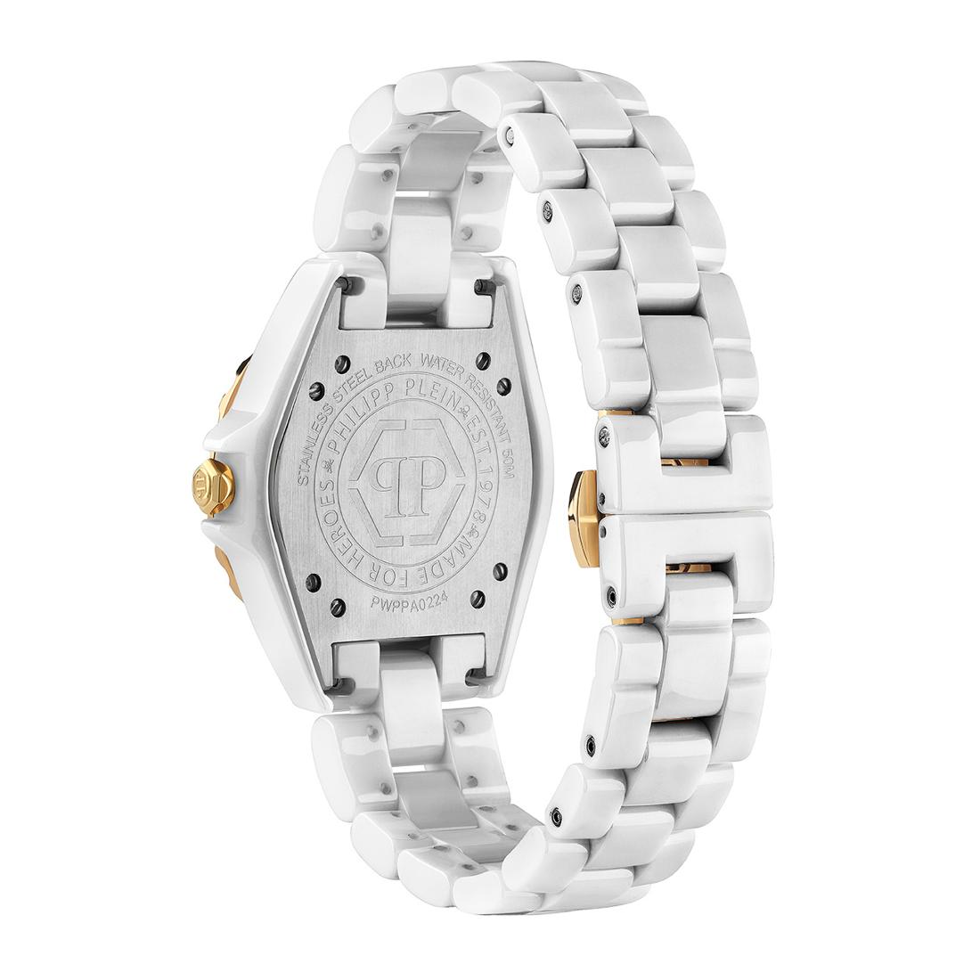 Philipp Plein Date Superlative 38 mm Black Dial Analog Women Watch- PWPPA0224