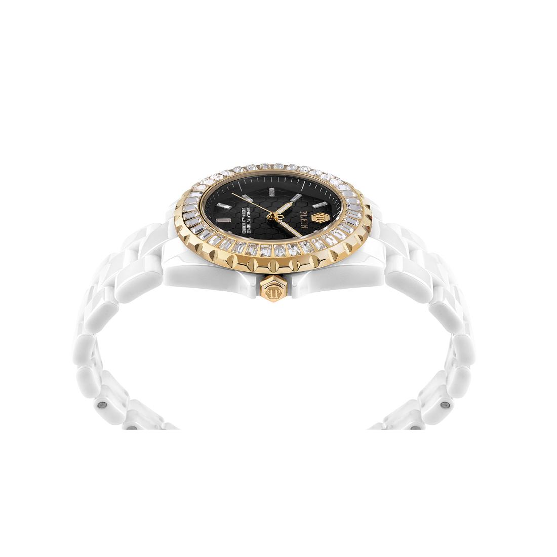 Philipp Plein Date Superlative 38 mm Black Dial Analog Women Watch- PWPPA0224