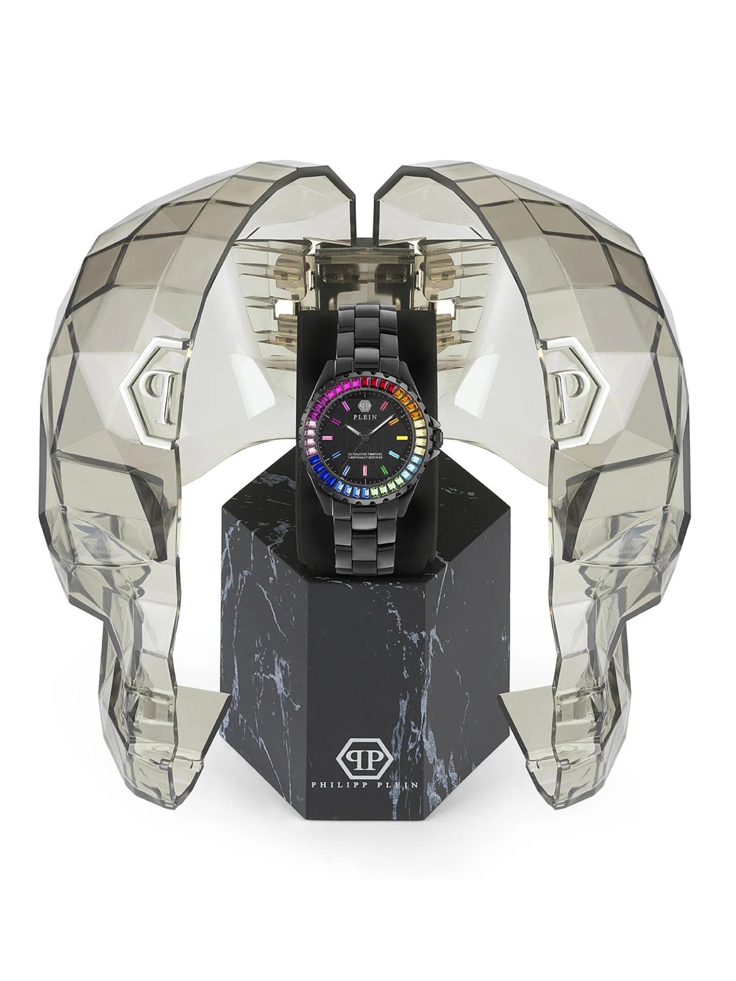 Philipp Plein Women 38 mm Size Black Dial Analog Watch PWPPA0424