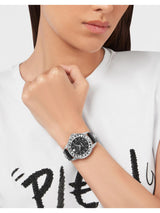 Philipp Plein Women 38 mm Size Black Dial Analog Watch PWPQA0124