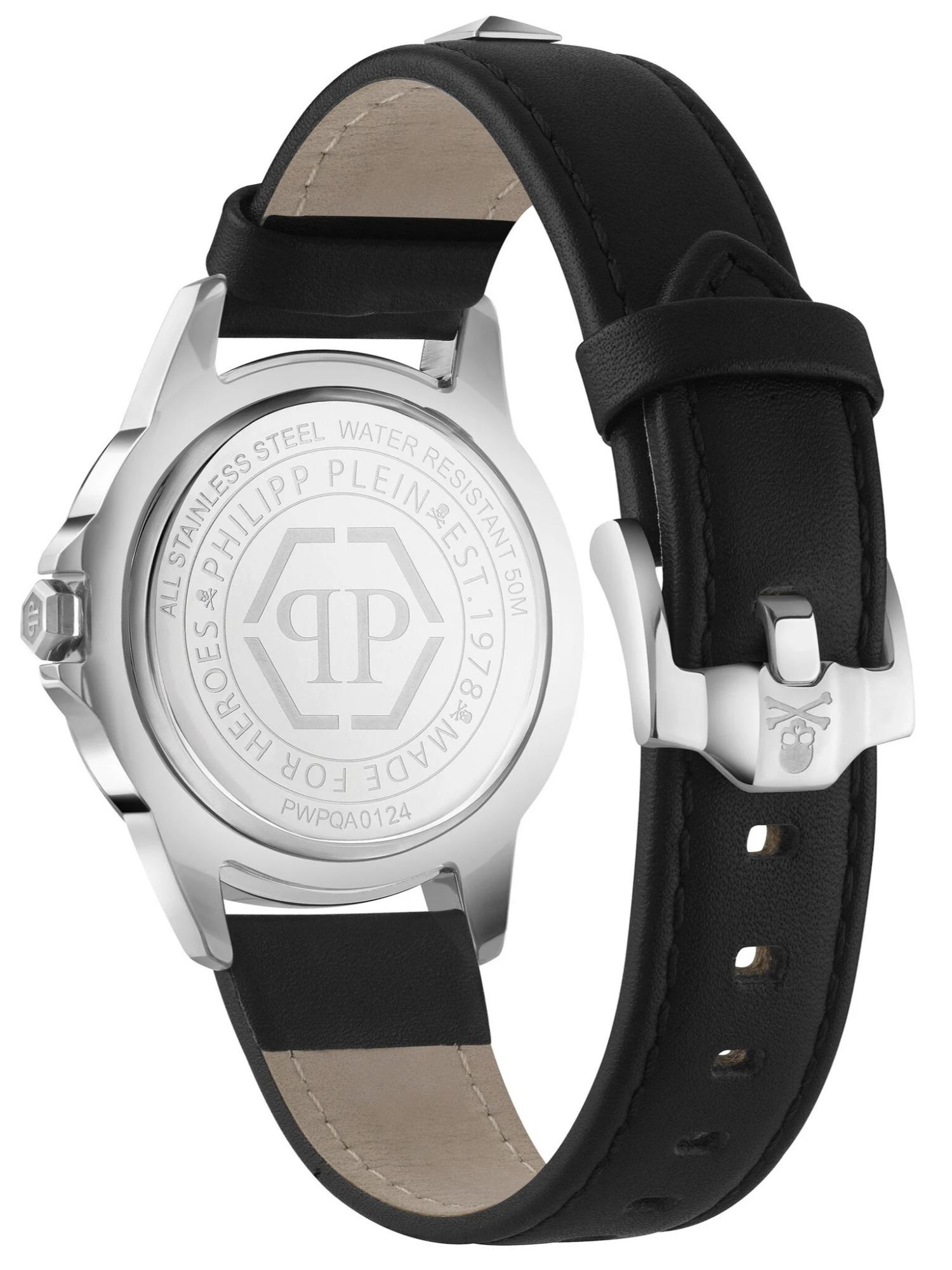 Philipp Plein Women 38 mm Size Black Dial Analog Watch PWPQA0124