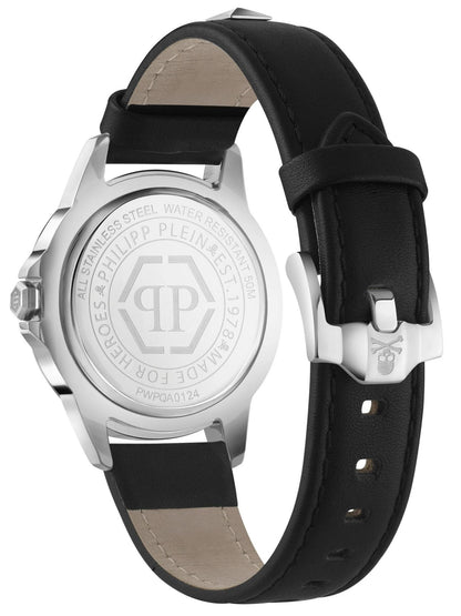 Philipp Plein Women 38 mm Size Black Dial Analog Watch - PWPQA0124