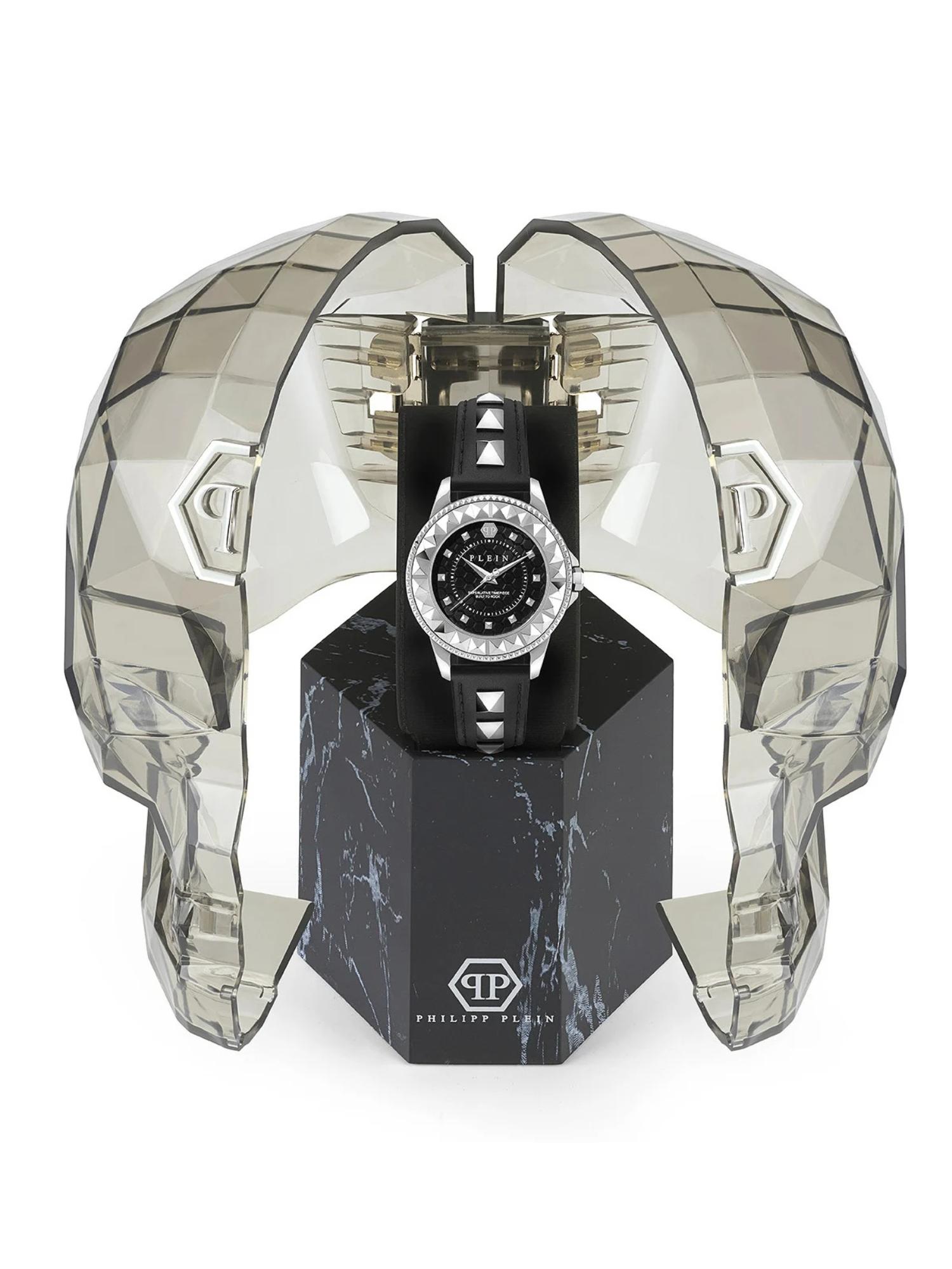 Philipp Plein Women 38 mm Size Black Dial Analog Watch PWPQA0124