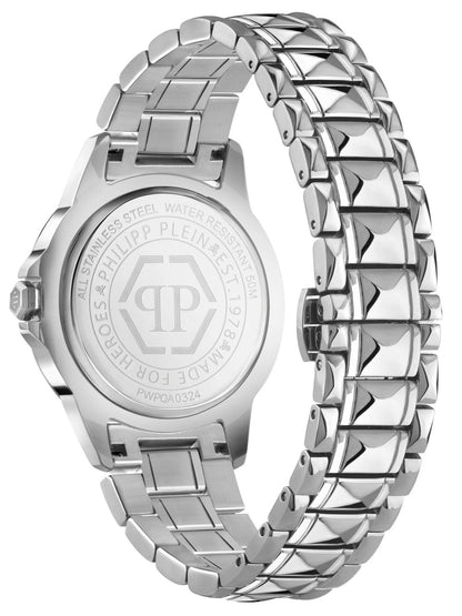 Philipp Plein Women 38 mm Size Silver Dial Analog Watch - PWPQA0324