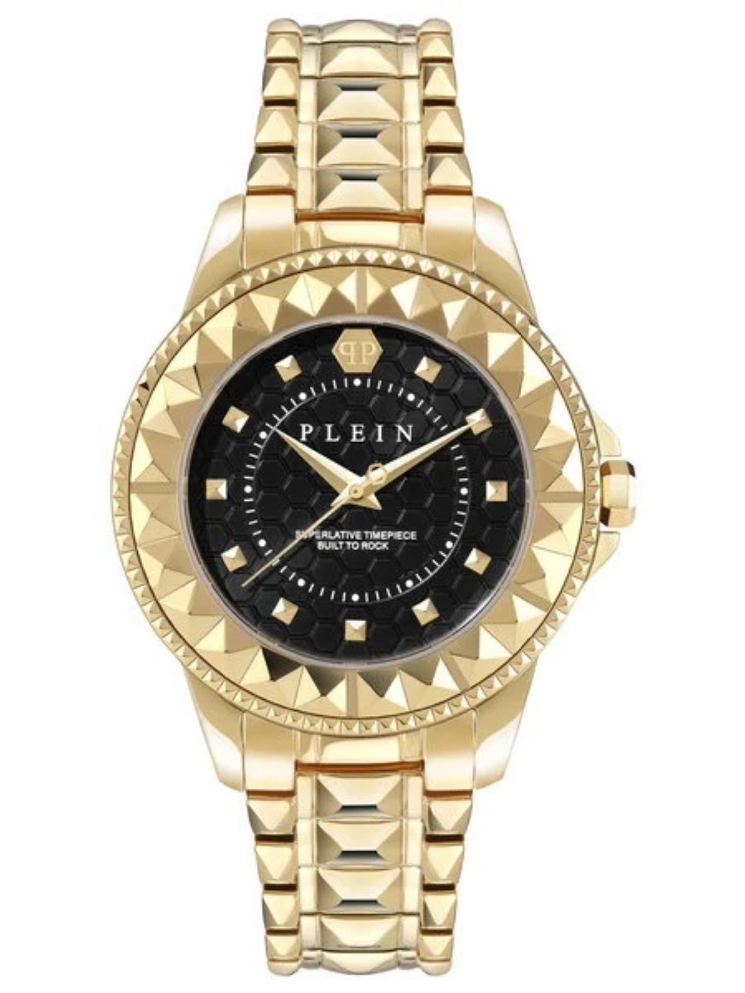 Philipp Plein Women 38 mm Size Black Dial Analog Watch PWPQA0424
