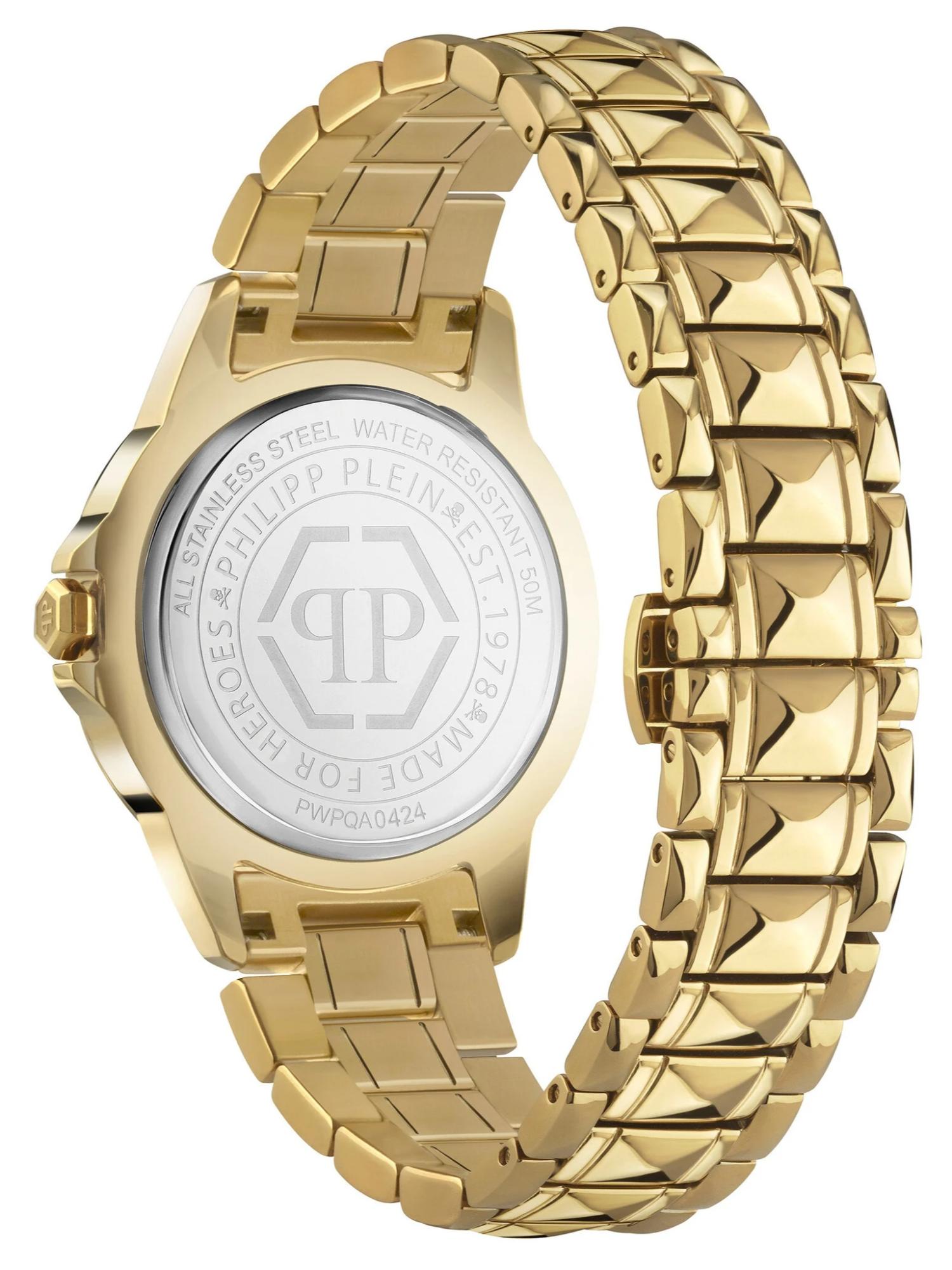Philipp Plein Women 38 mm Size Black Dial Analog Watch PWPQA0424