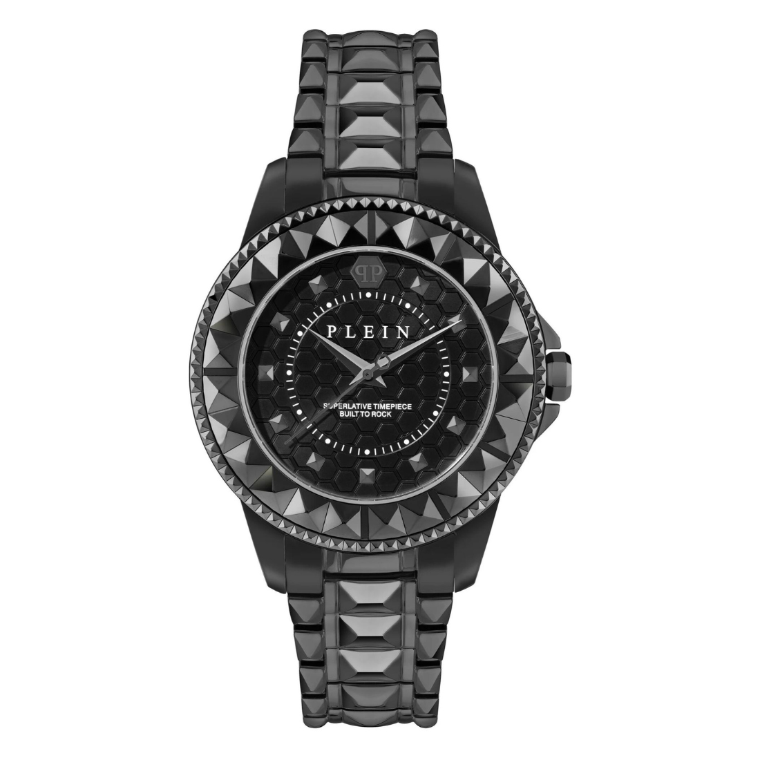 Philipp Plein Women 38 mm Size Black Dial Analog Watch PWPQA0524