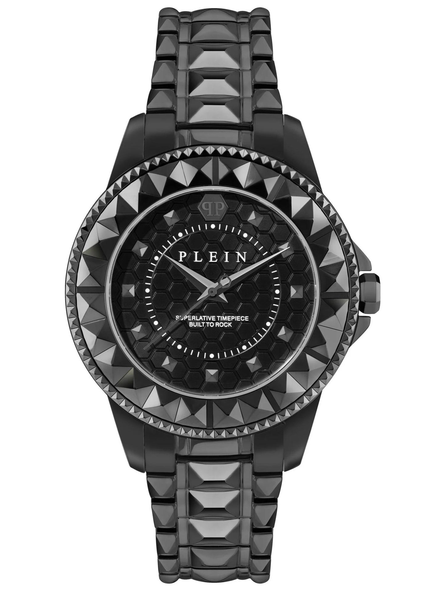 Philipp Plein Women 38 mm Size Black Dial Analog Watch - PWPQA0524