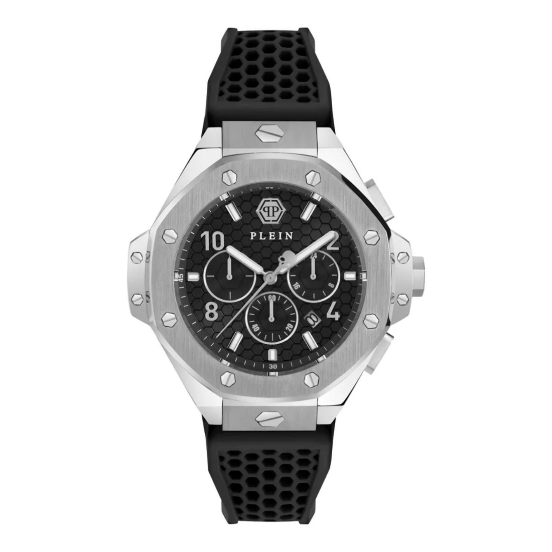 Philipp Plein Men 46 mm Size Black Dial Analog Watch PWPRA0124