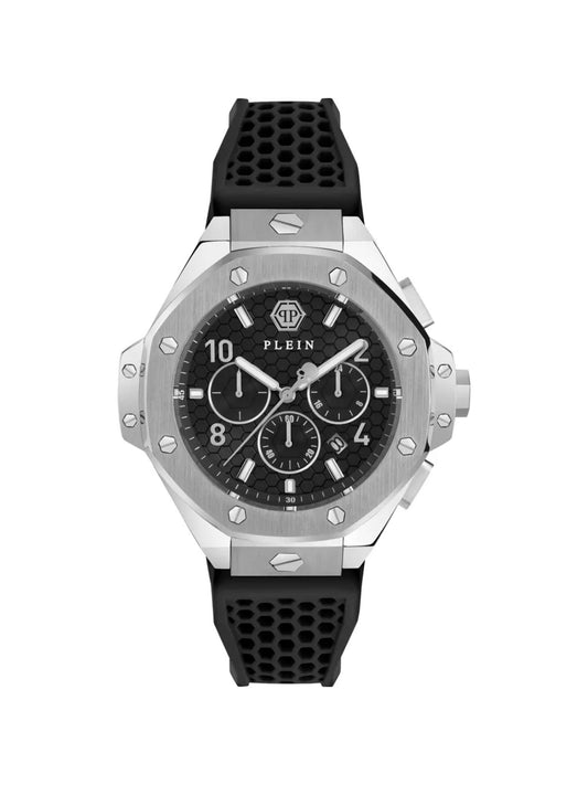 Philipp Plein Men 46 mm Size Black Dial Analog Watch - PWPRA0124