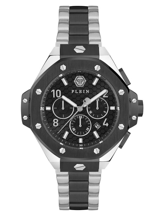 Philipp Plein Men 46 mm Size Black Dial Analog Watch - PWPRA0224