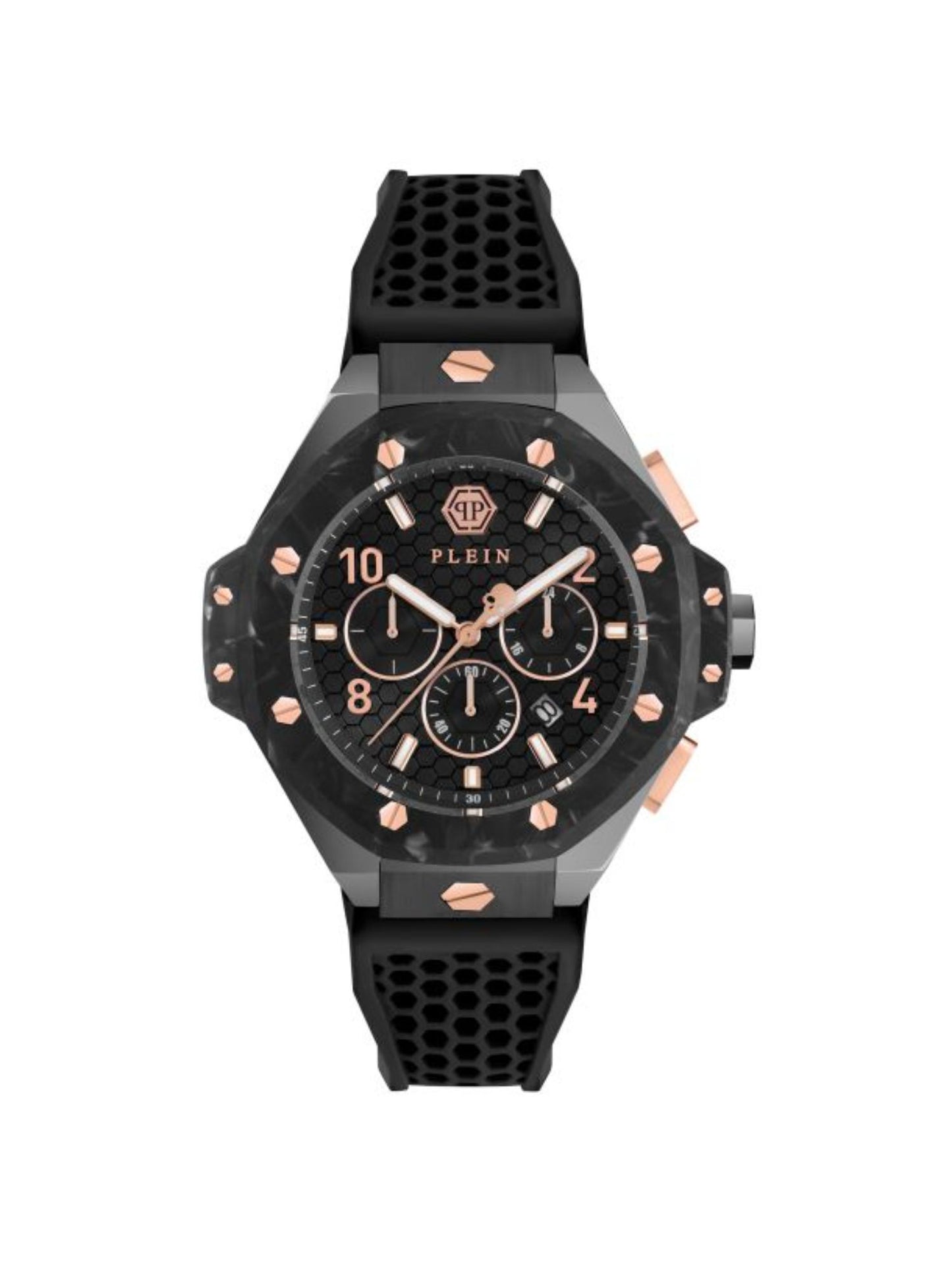 Philipp Plein Men 46 mm Size Black Dial Analog Watch - PWPRA0524