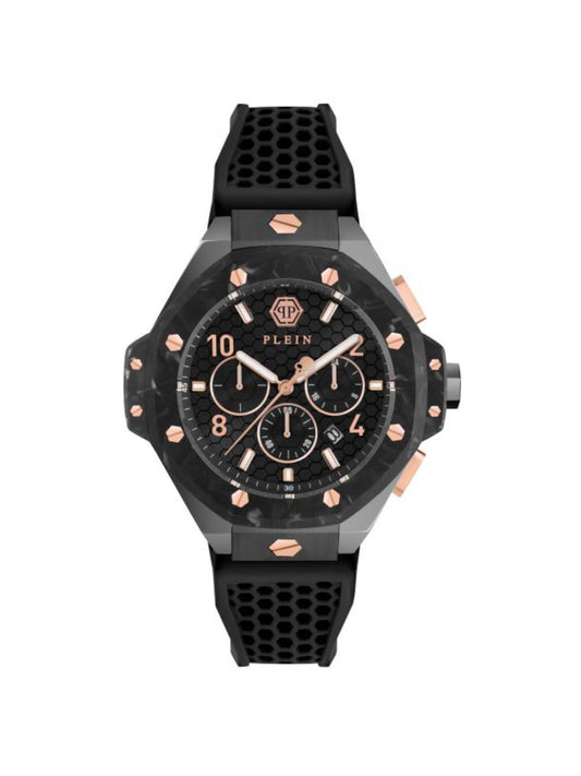 Philipp Plein Men 46 mm Size Black Dial Analog Watch - PWPRA0524