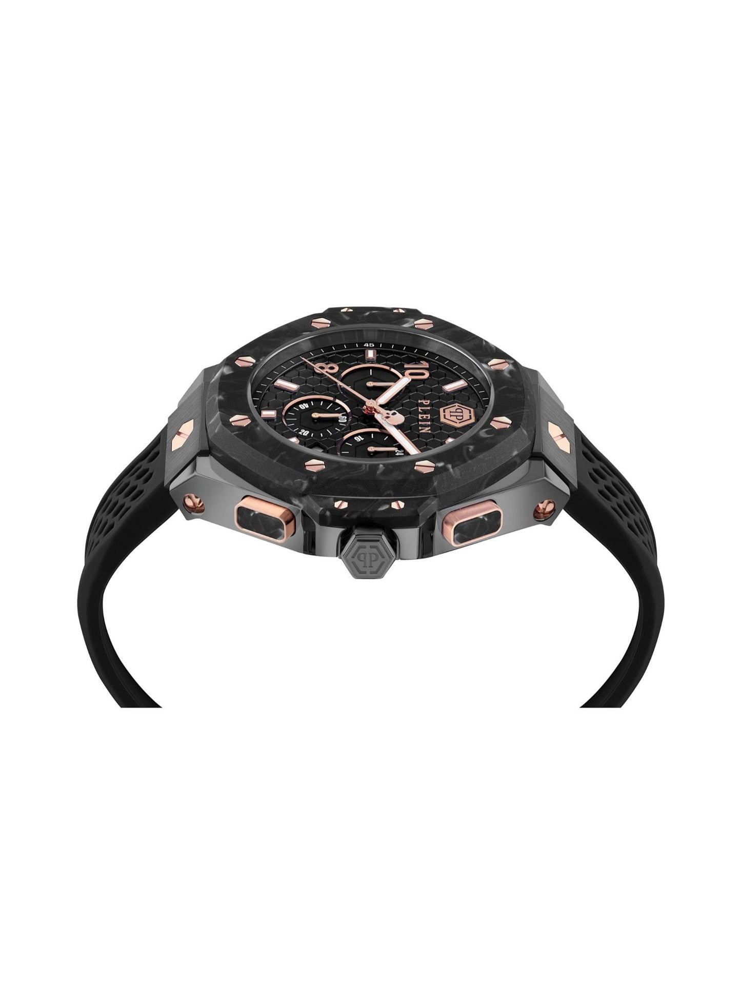 Philipp Plein Men 46 mm Size Black Dial Analog Watch - PWPRA0524