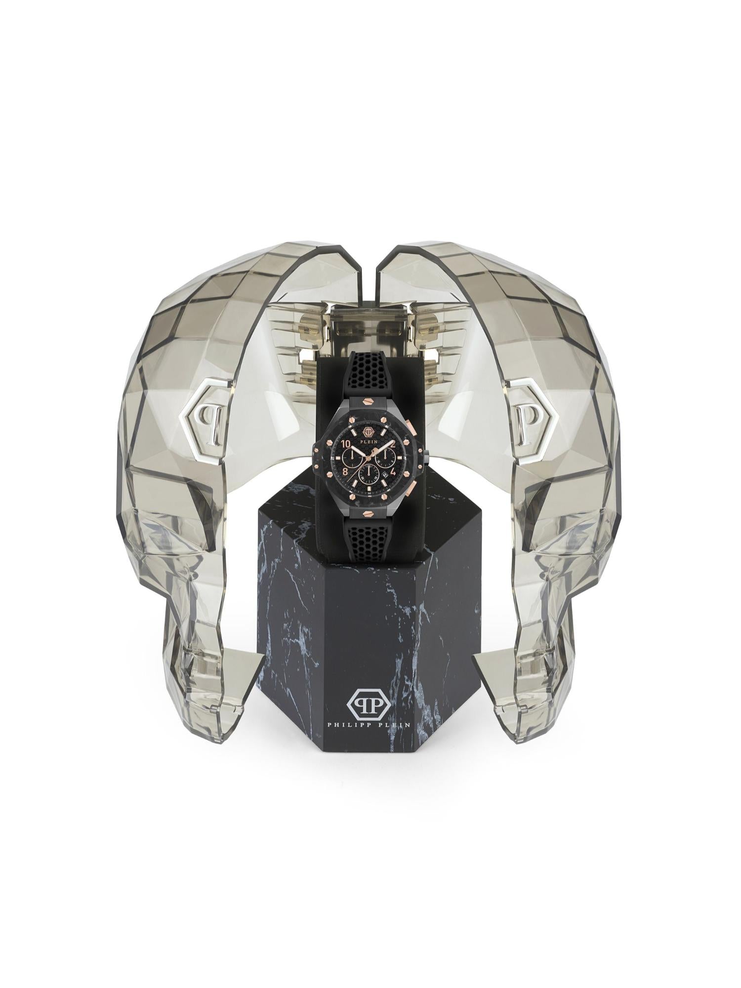 Philipp Plein Men 46 mm Size Black Dial Analog Watch PWPRA0524