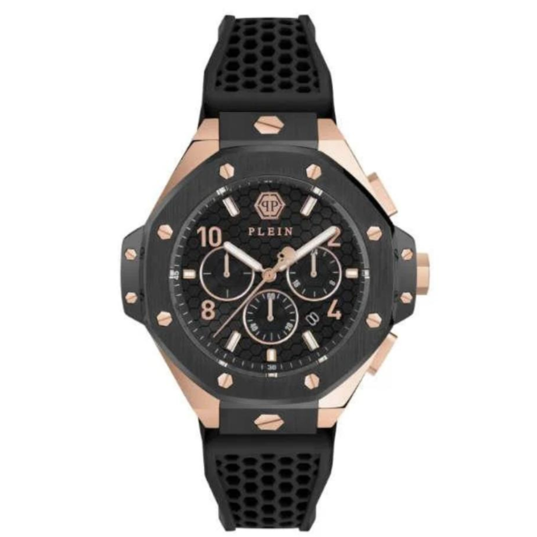 Philipp Plein Men 46 mm Size Black Dial Analog Watch PWPRA0824