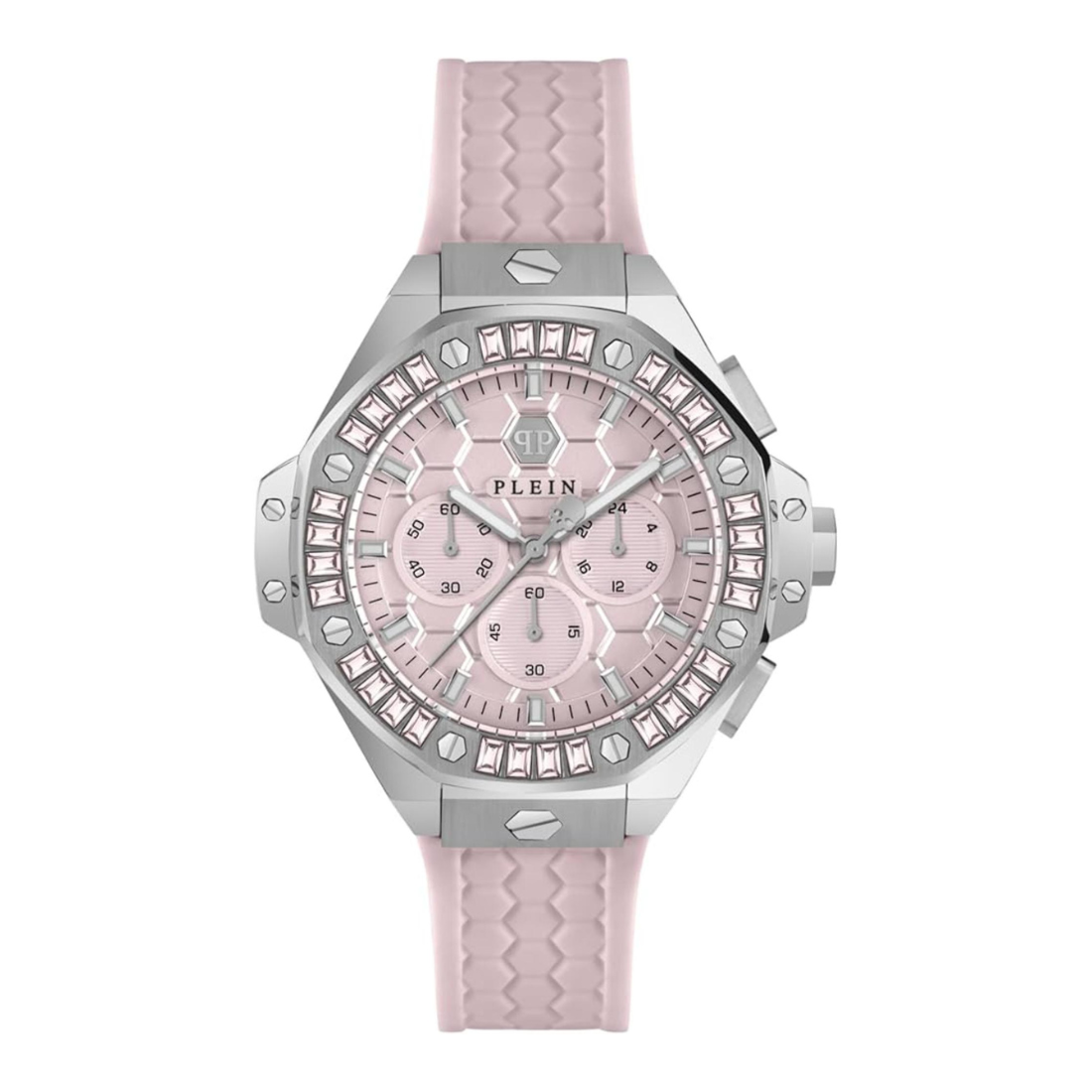 Philipp Plein Women 42 mm Size Pink Dial Analog Watch PWPSA0524