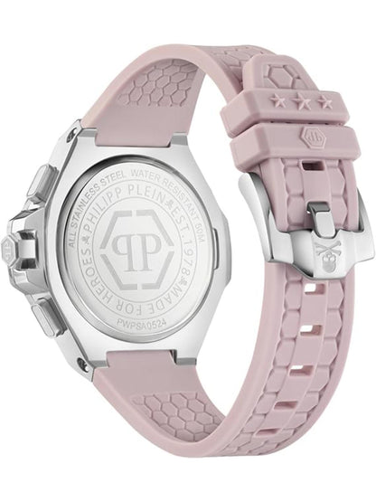 Philipp Plein Women 42 mm Size Pink Dial Analog Watch - PWPSA0524