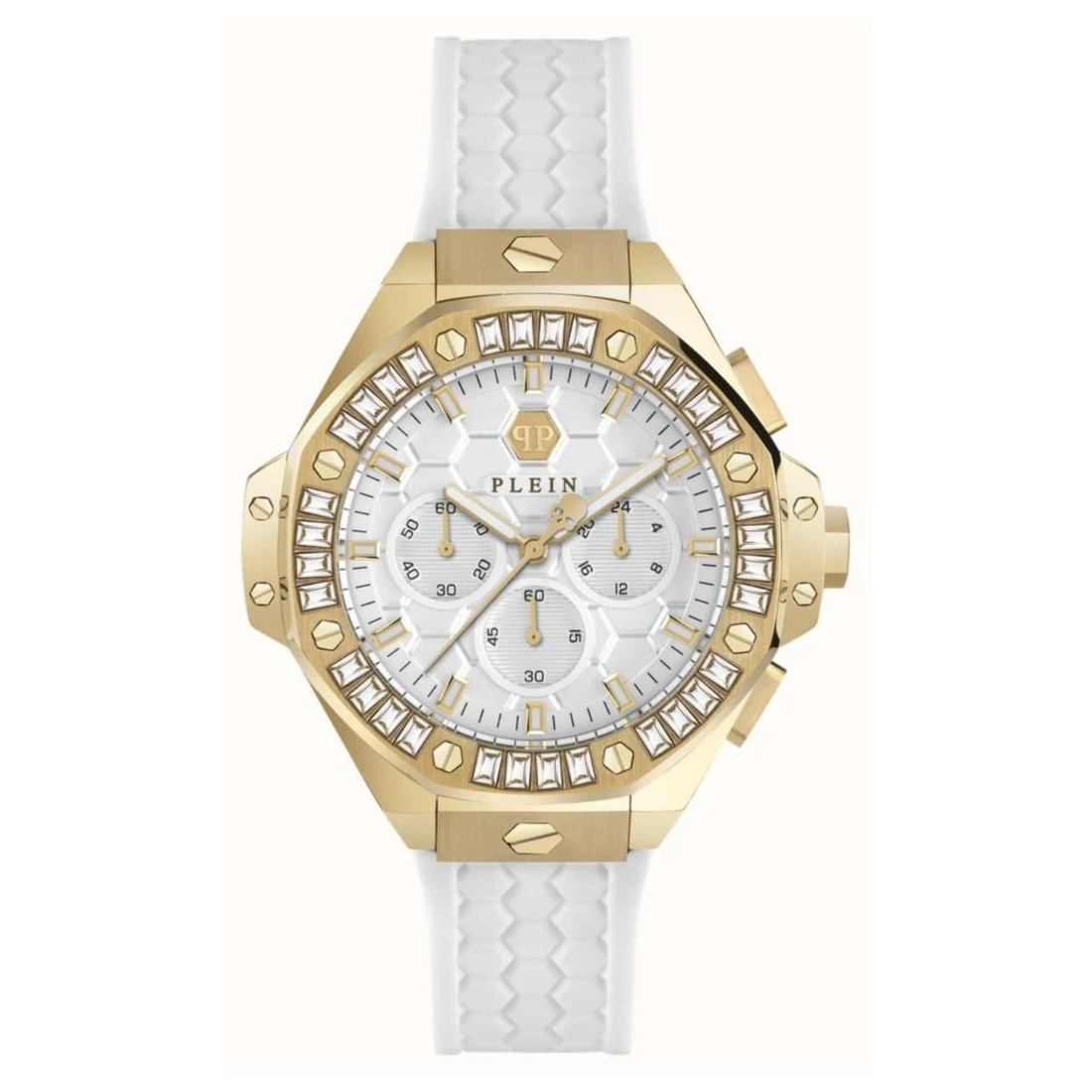 Philipp Plein Unisex 42 mm Size Silver Dial Analog Watch PWPSA0624