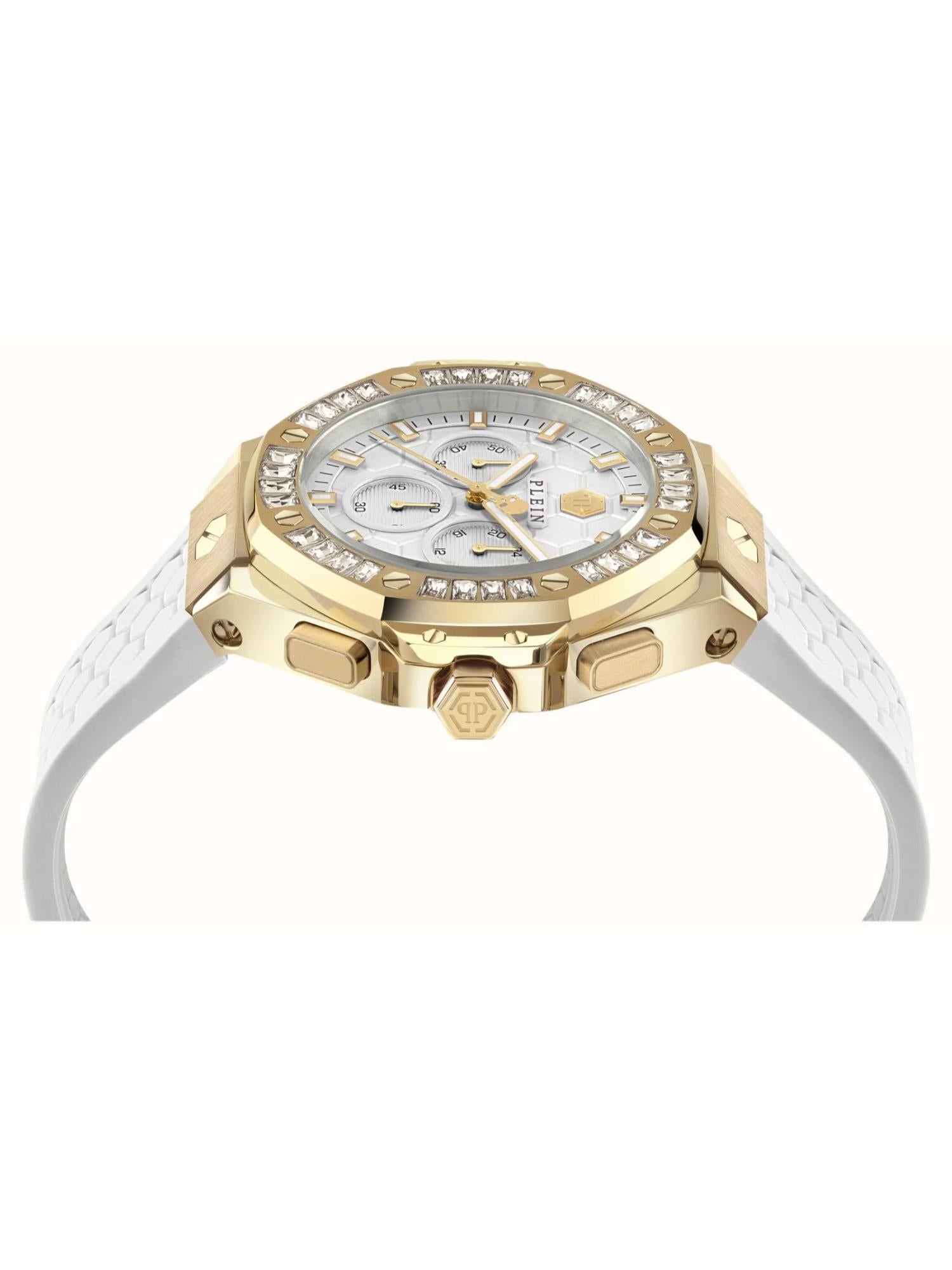 Philipp Plein Unisex 42 mm Size Silver Dial Analog Watch PWPSA0624