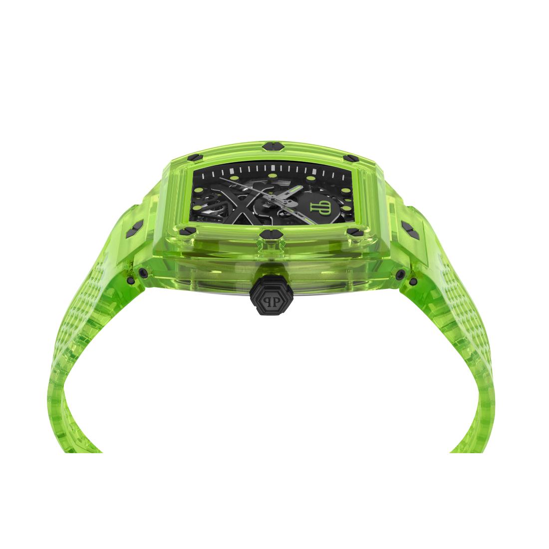 Philipp Plein Date Superlative 44 mm Black Dial Analog Men Watch- PWPTA0124