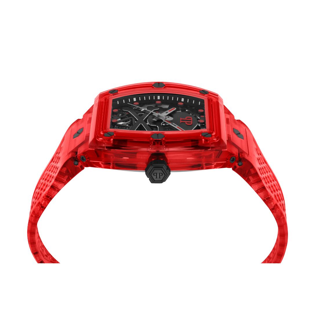 Philipp Plein Date Superlative 44 mm Black Dial Analog Men Watch- PWPTA0224