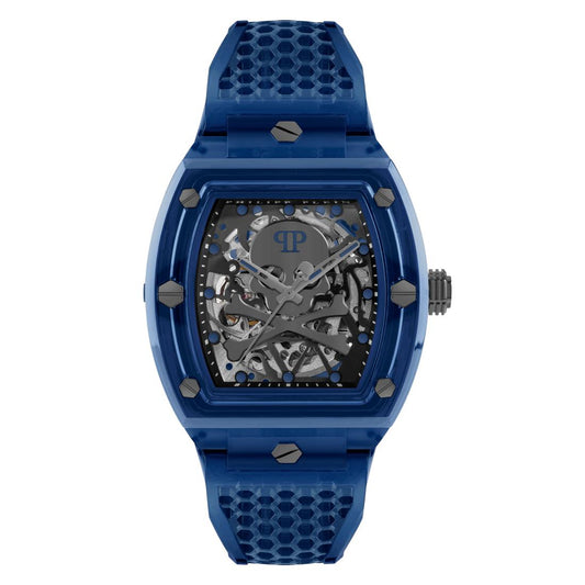 Philipp Plein Date Superlative 44 mm Grey Dial Analog Men Watch- PWPTA0324