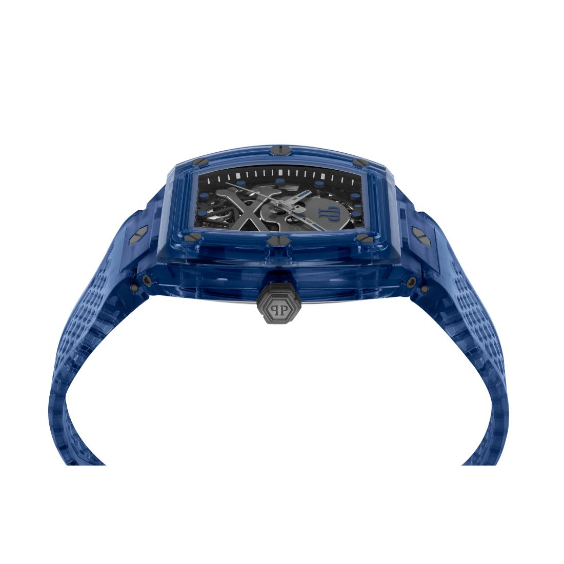 Philipp Plein Date Superlative 44 mm Grey Dial Analog Men Watch PWPTA0324