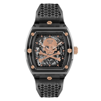 Philipp Plein Date Superlative 44 mm Black Dial Analog Men Watch- PWPTA0424