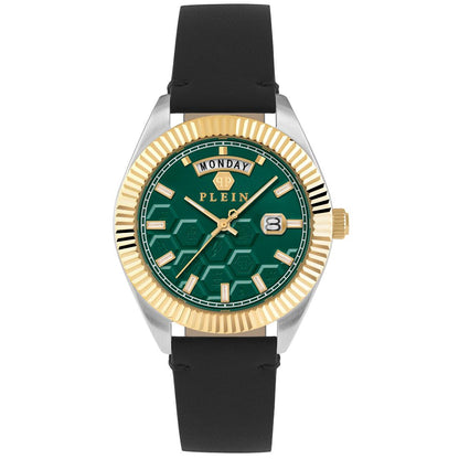 Philipp Plein Date Superlative 42 mm Green Dial Analog Men Watch- PWPVA0124