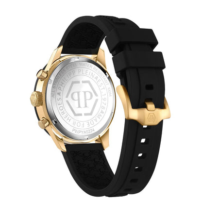 Philipp Plein Date Superlative 44 mm Black Dial Analog Men Watch- PWPYA0224