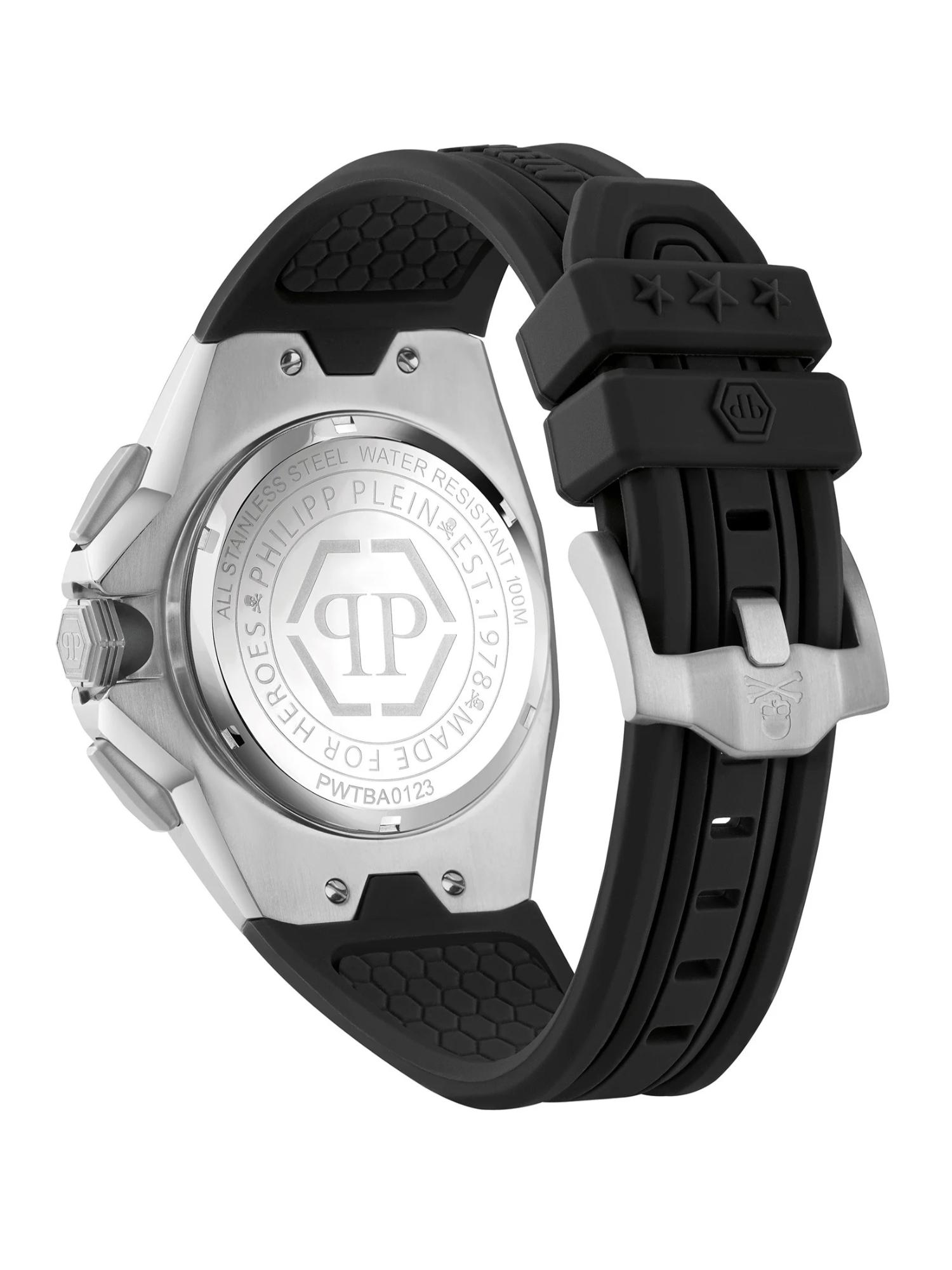 Philipp Plein Men 45 mm Size Grey Dial Analog Watch PWTBA0123