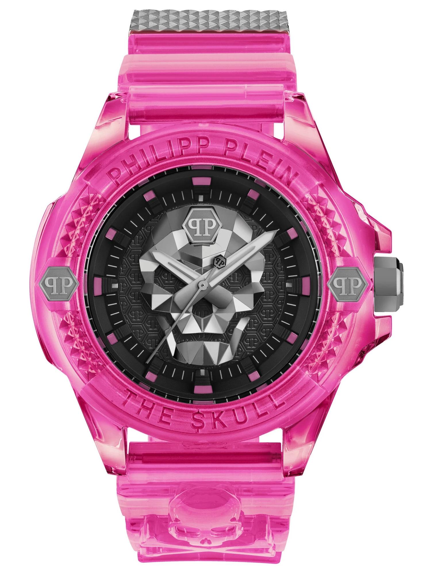 Philipp Plein Unisex 44 mm Size Black Dial Analog Watch PWWAA0624