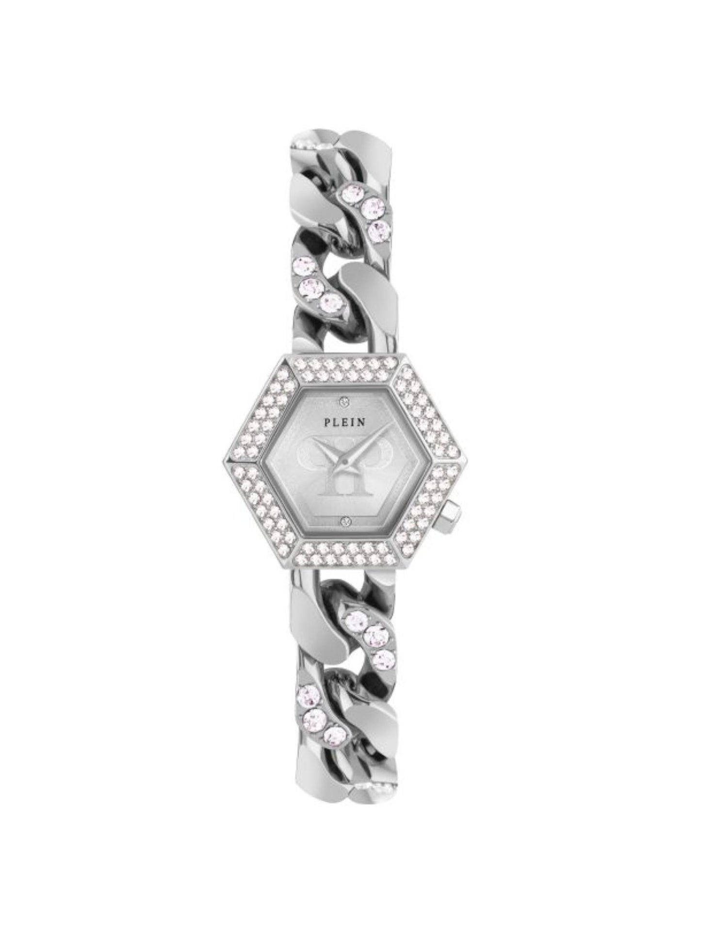 Philipp Plein Women 28 mm Size Silver Dial Analog Watch - PWWBA0123