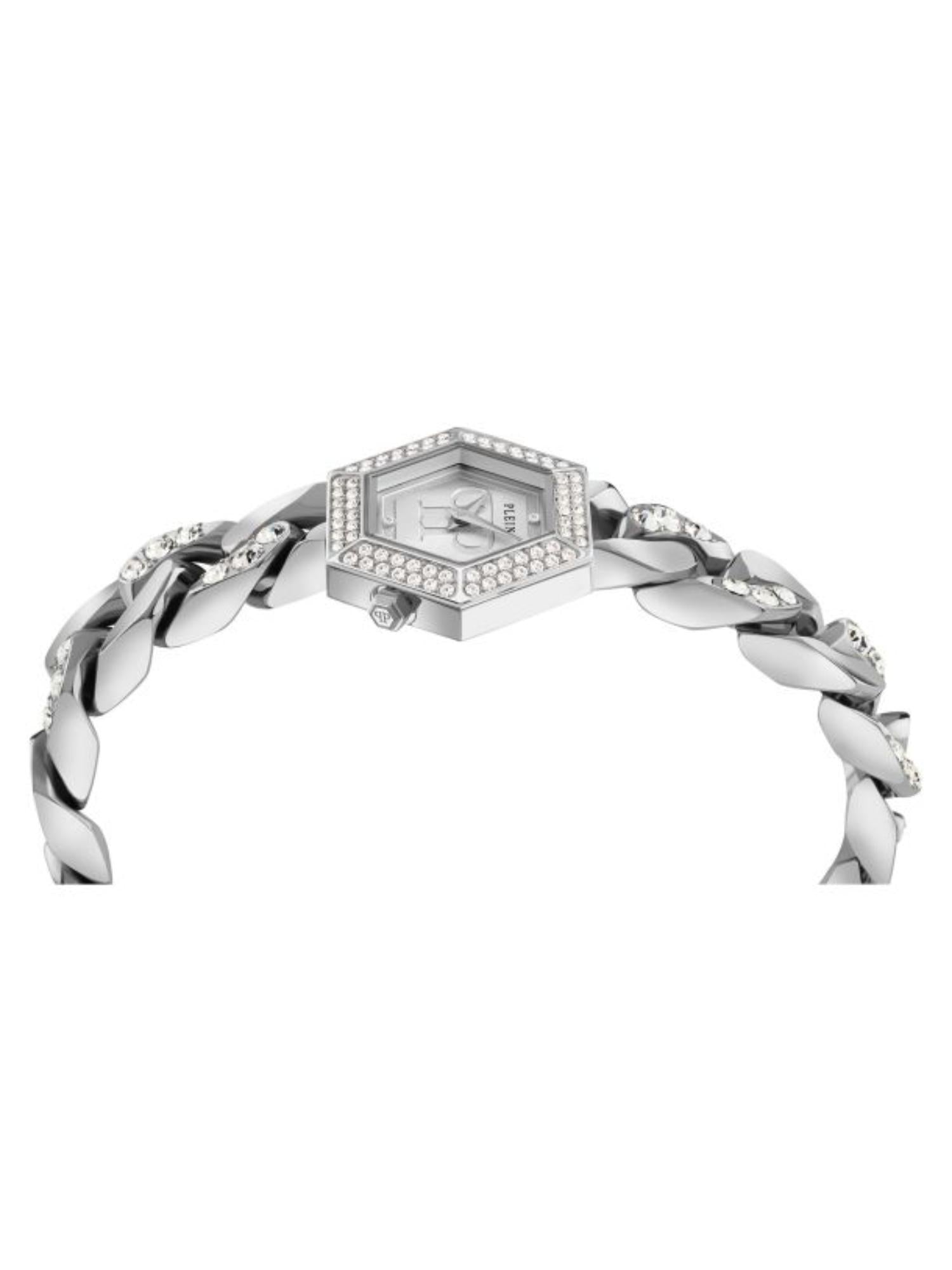Philipp Plein Women 28 mm Size Silver Dial Analog Watch PWWBA0123