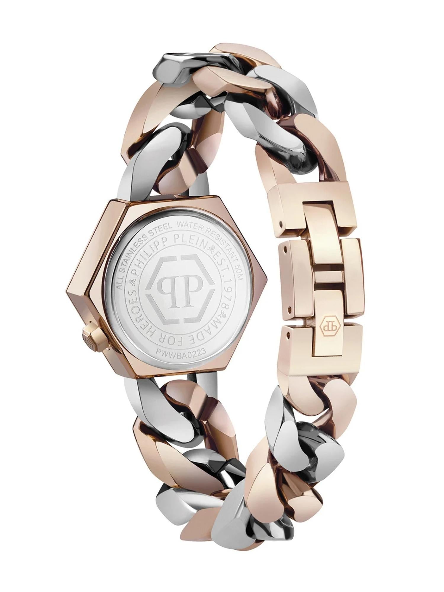 Philipp Plein Women 28 mm Size Silver Dial Analog Watch PWWBA0223
