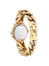 Philipp Plein Women 28 mm Size Gold Dial Analog Watch PWWBA0323