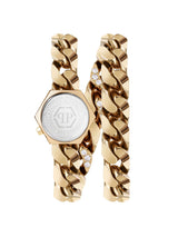 Philipp Plein Women 28 mm Size Gold Dial Analog Watch PWWBA0523