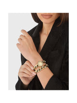 Philipp Plein Women 28 mm Size Gold Dial Analog Watch PWWBA0523