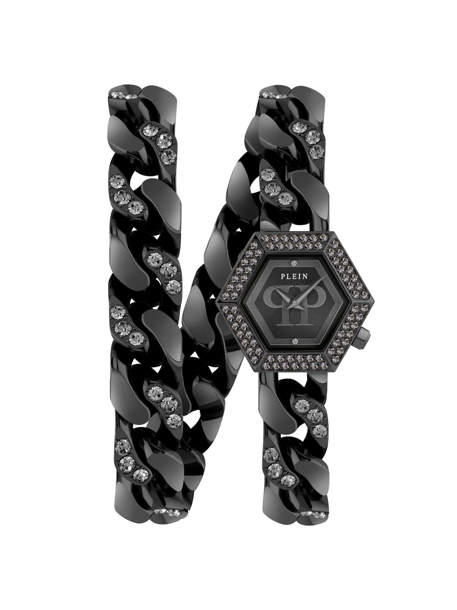 Philipp Plein Women 28 mm Size Black Dial Analog Watch PWWBA0623