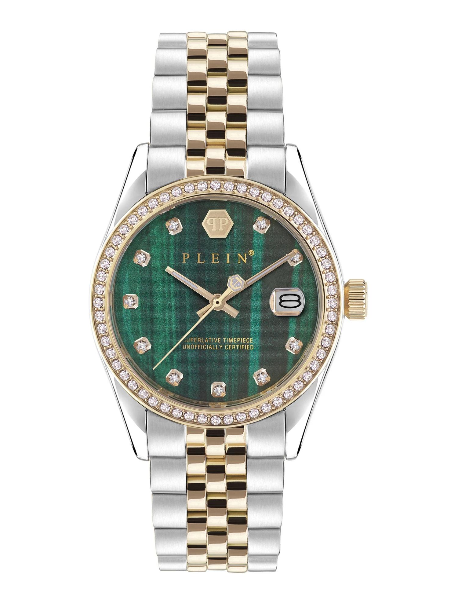Philipp Plein Women 34 mm Size Green Dial Analog Watch PWYAA0523
